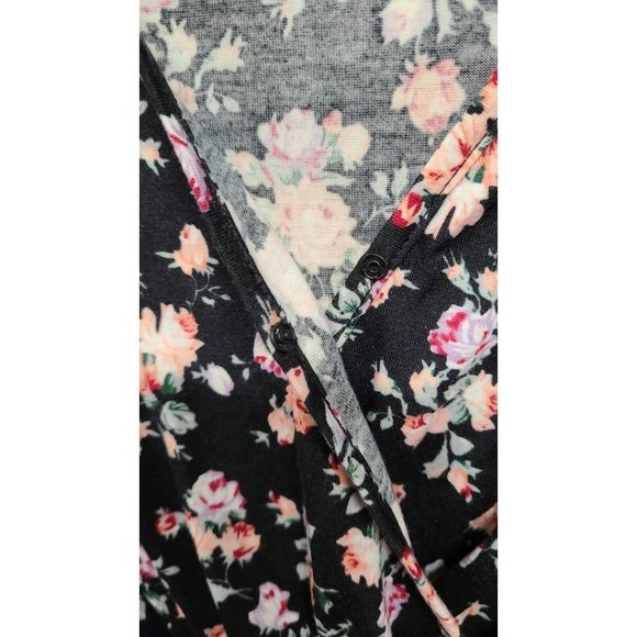 BloomChic Peplum Top Plus size 26 Surplice Neckline Gathered Waist Flora… - Picture 5 of 7